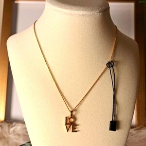 YSL NWTs LOVE Necklace